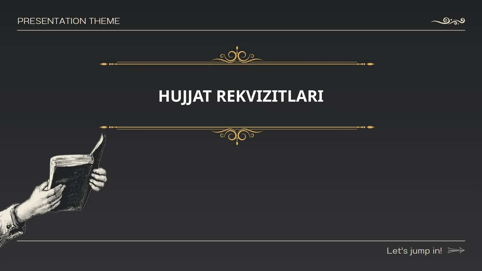 HUJJAT REKVIZITLARI