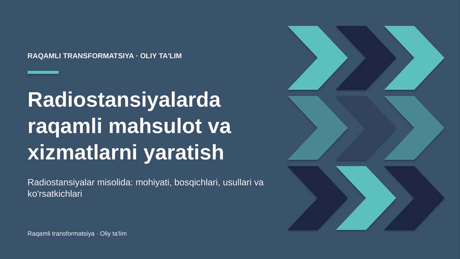radiostansiyalarda raqamli mahsulot va xizmatlarni yaratish 8292
