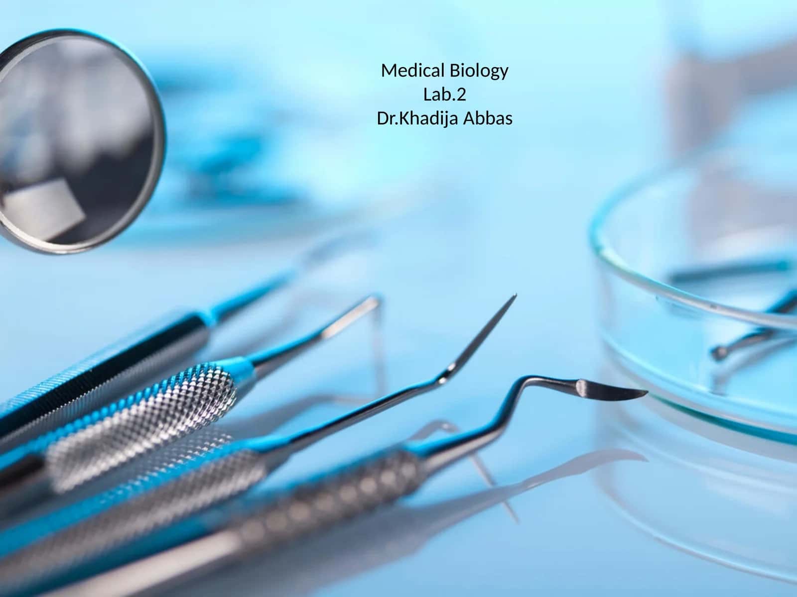 Medical BiologyLab.2