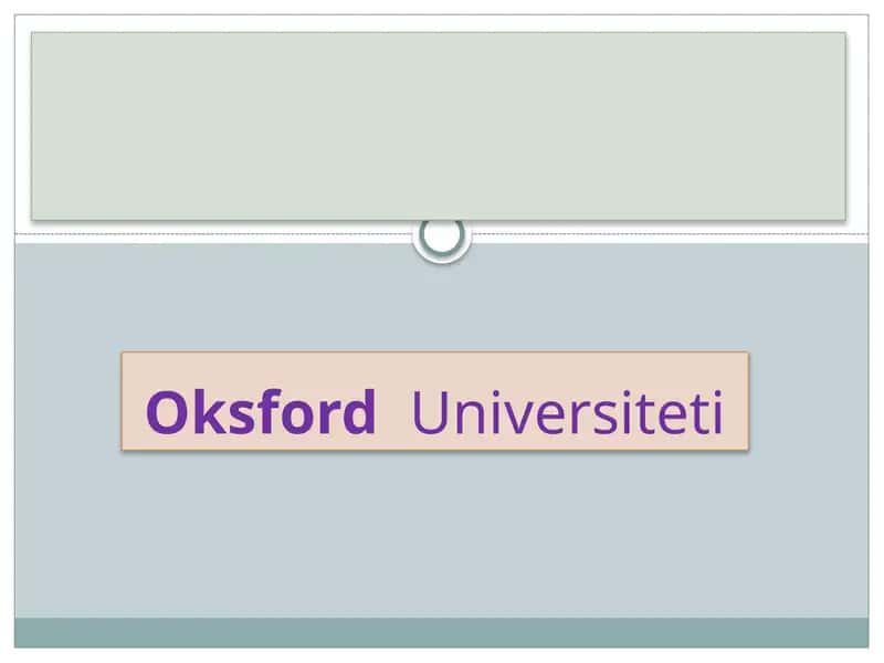 OksfordUniversiteti
