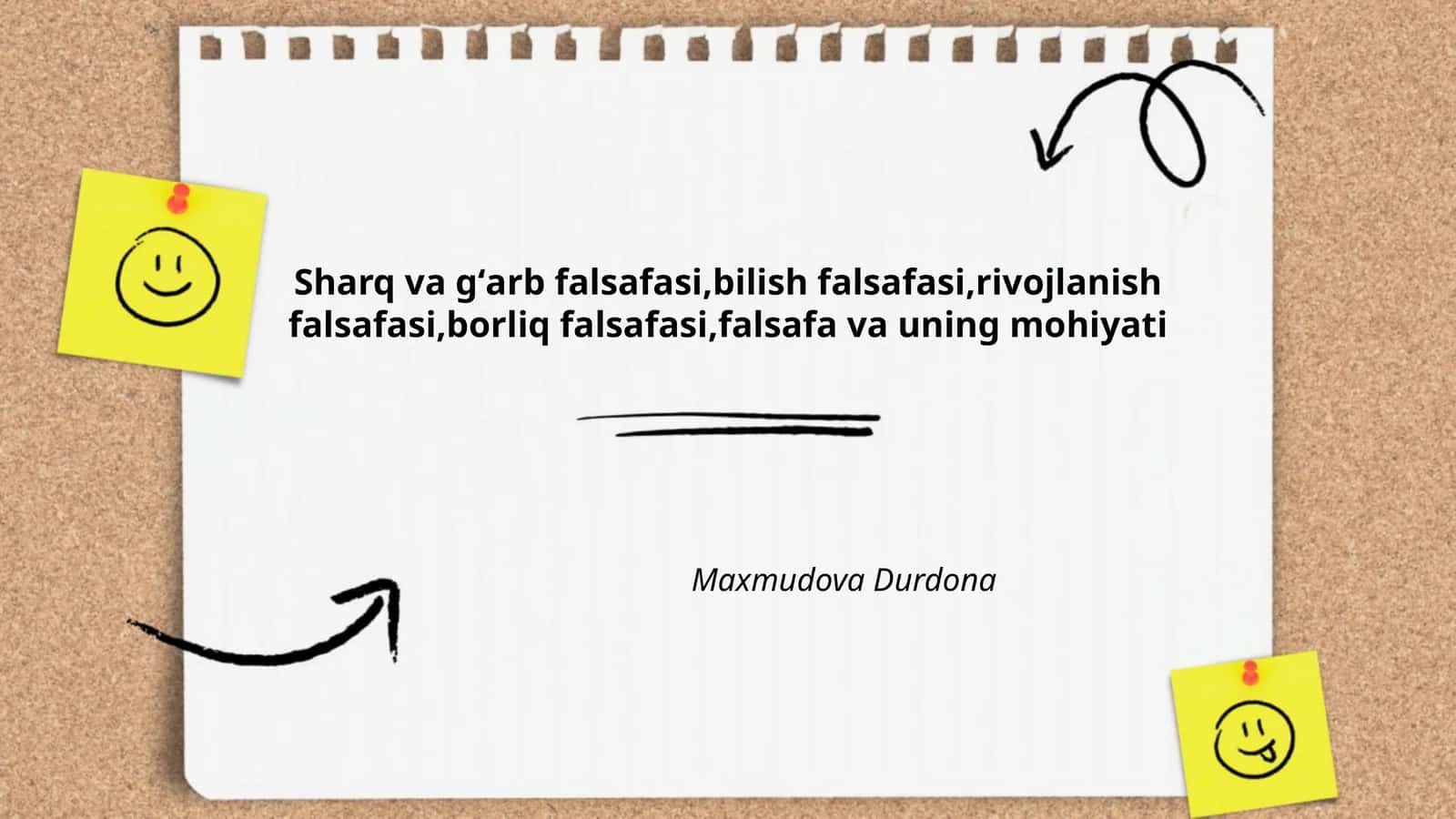 Sharq va gʻarb falsafasi
