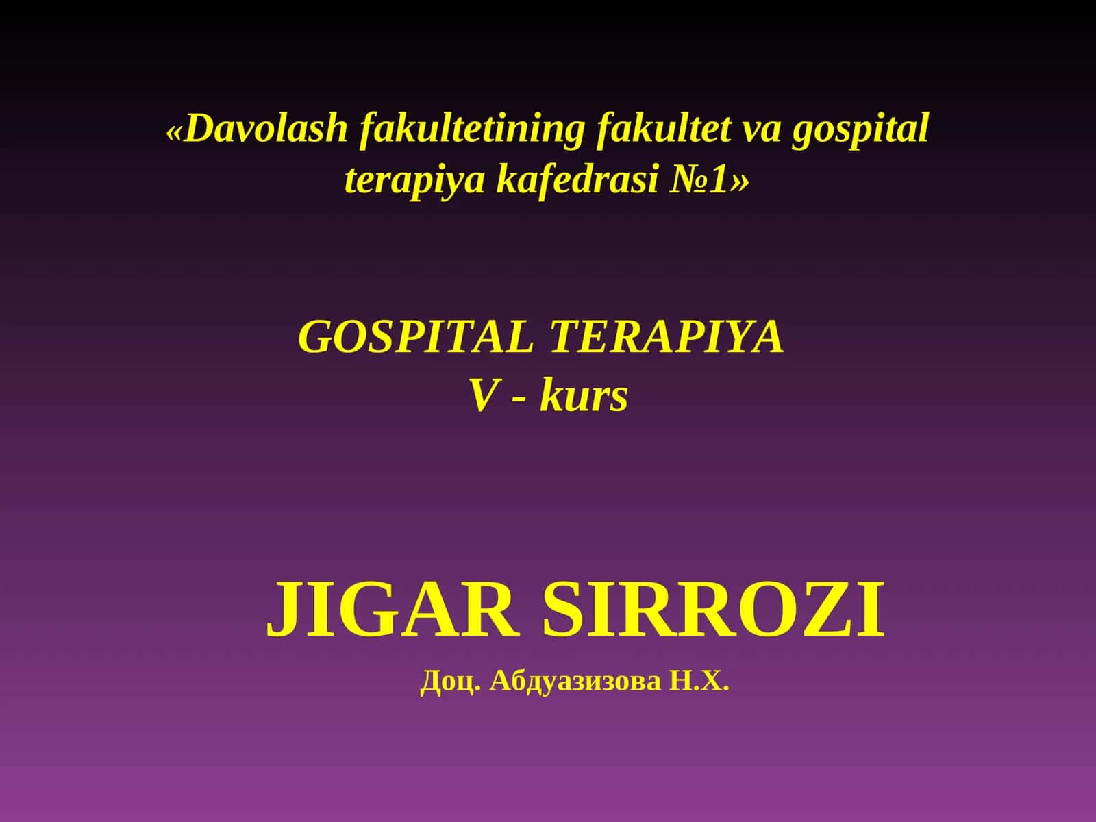 JIGARSIRROZI