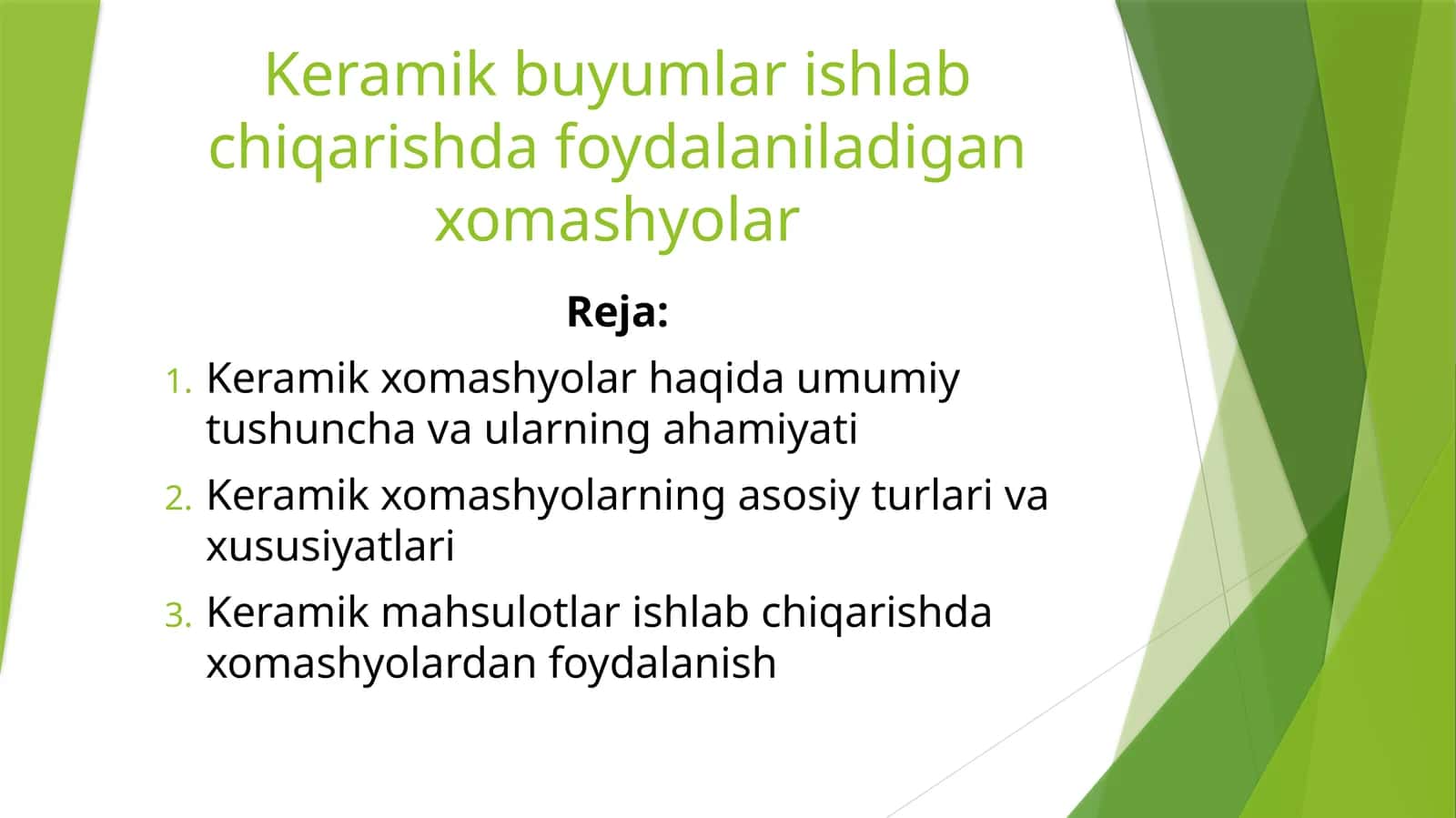 Keramikxomashyolar