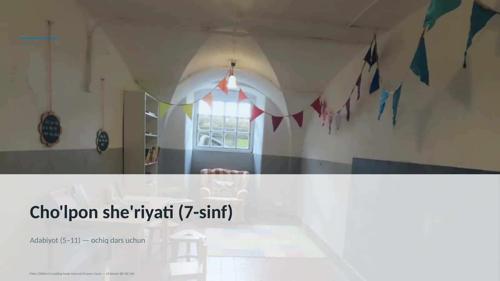 Cho'lpon she'riyati (7-sinf)