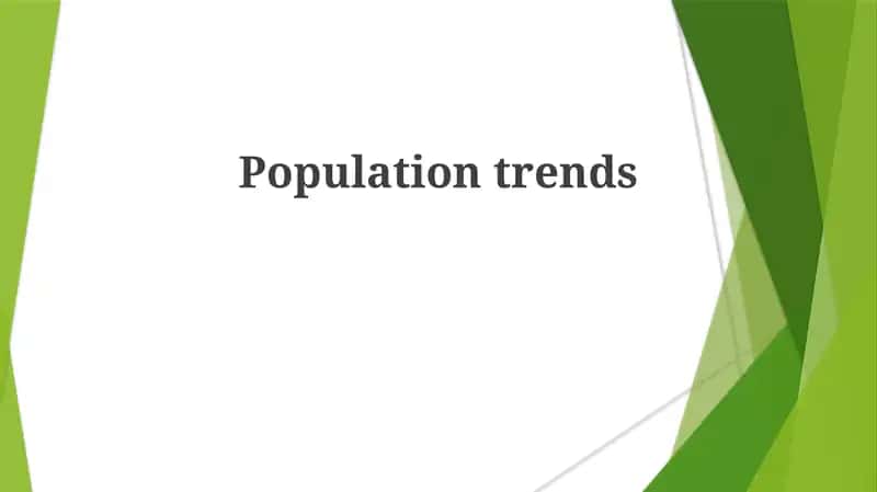 Population Trends