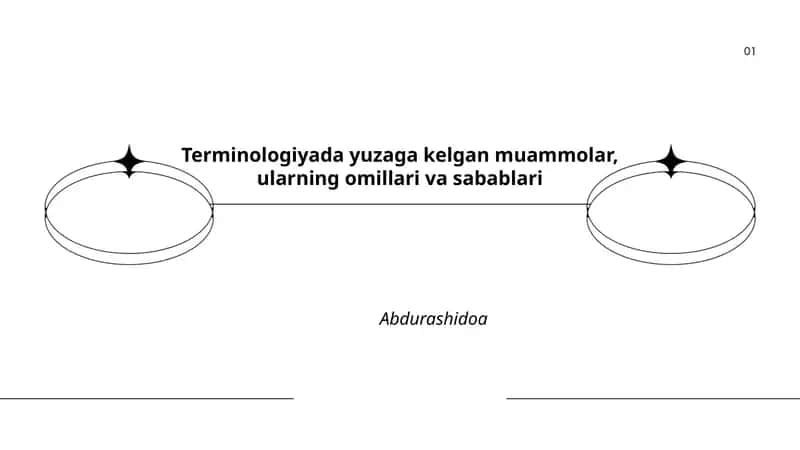 Terminologiyada yuzaga kelgan muammolar, ularning omillari va sabablari