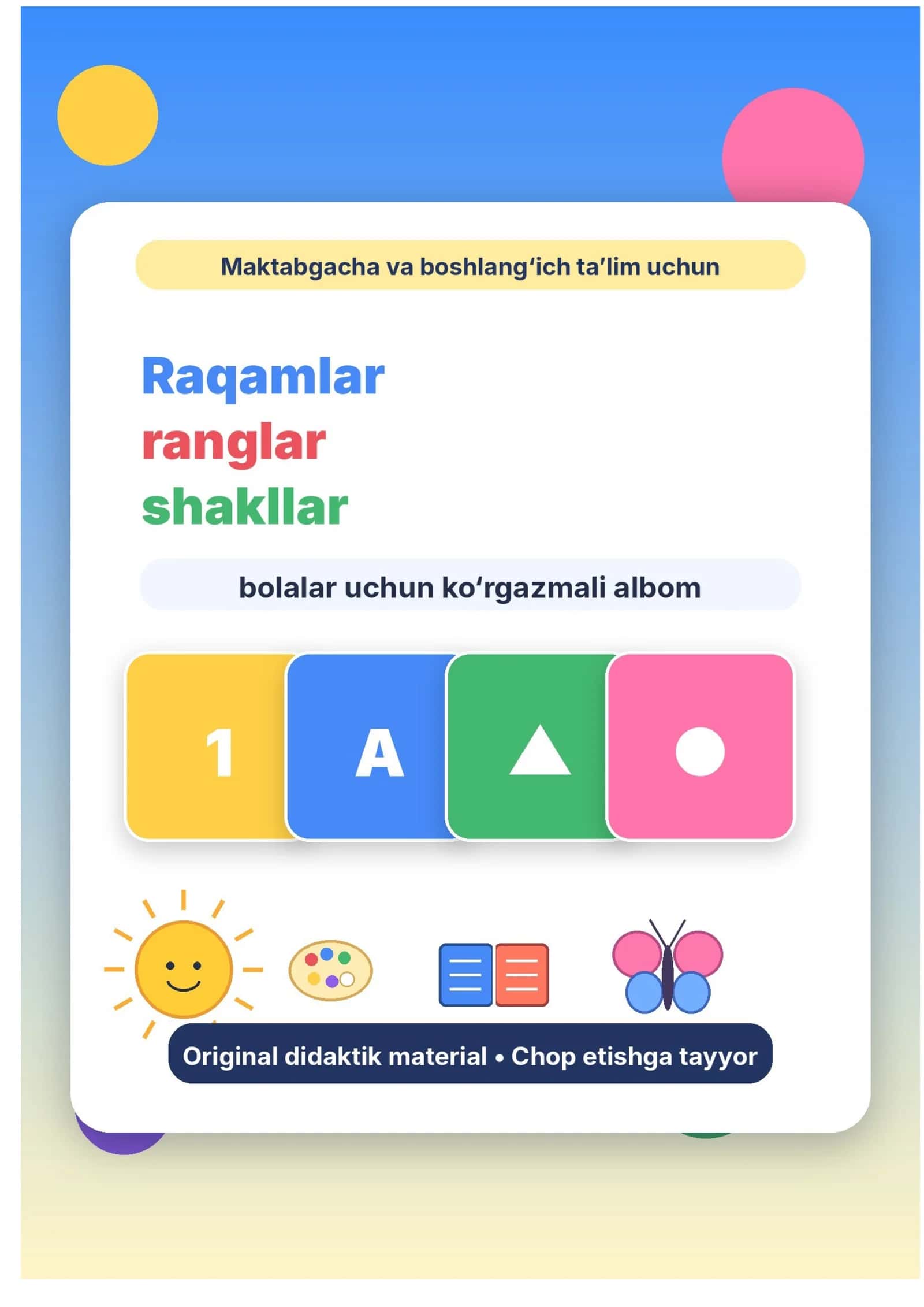 ranglar_shakllar_bolalar Raqamlar