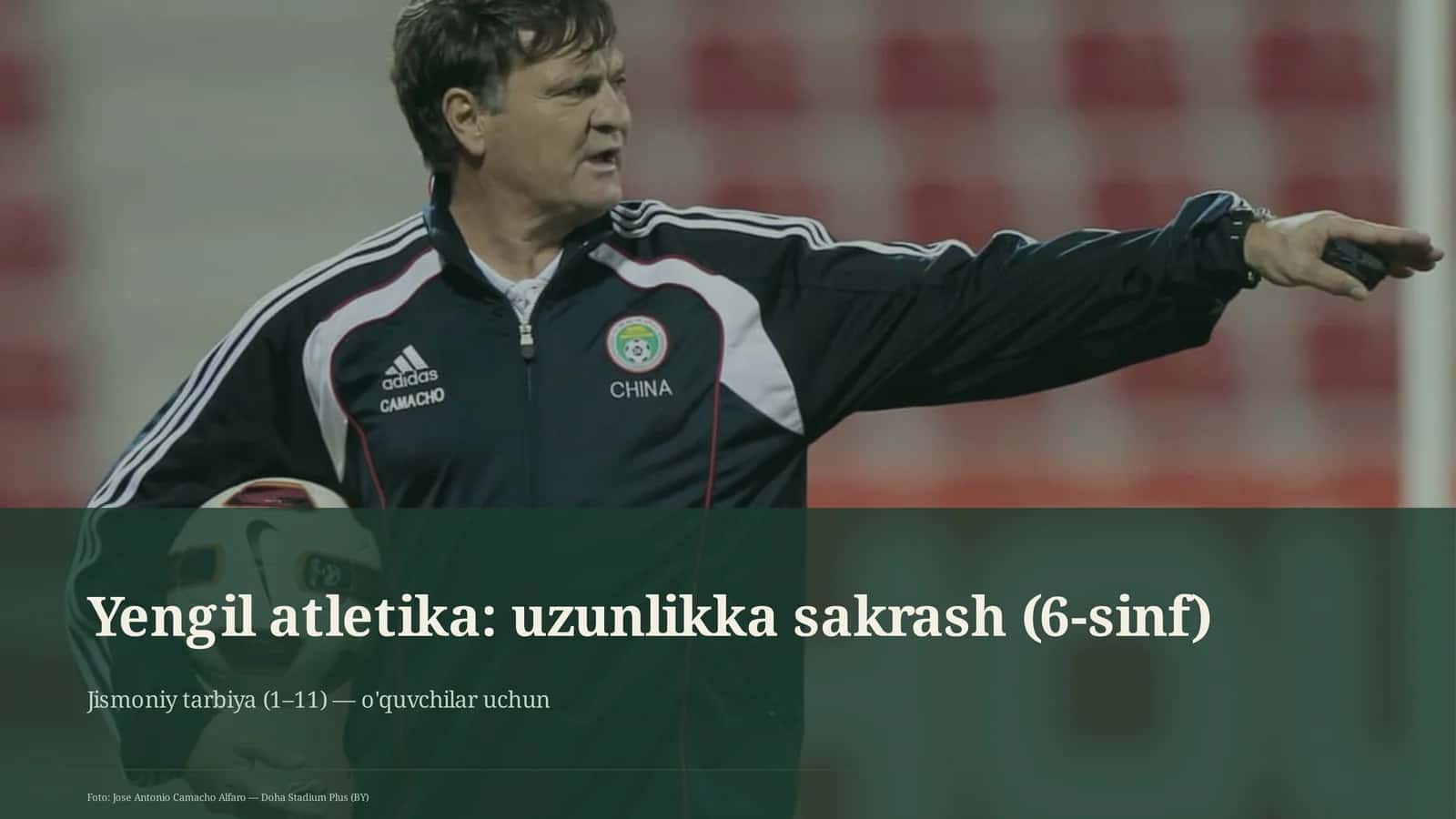 Yengil atletika: uzunlikka sakrash (6-sinf)