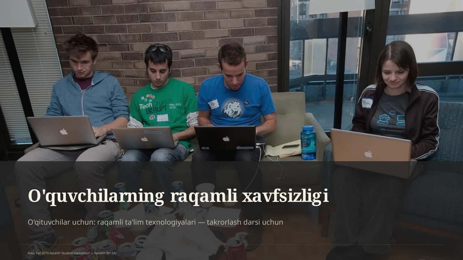 O'quvchilarning raqamli xavfsizligi