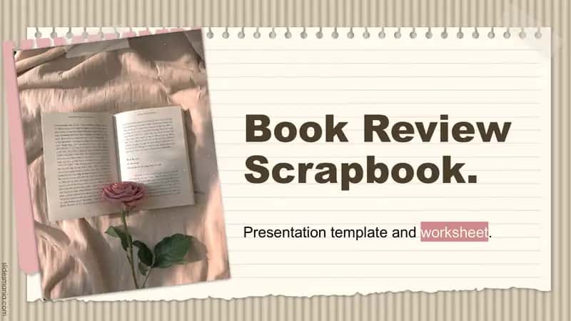 Presentation template and worksheet