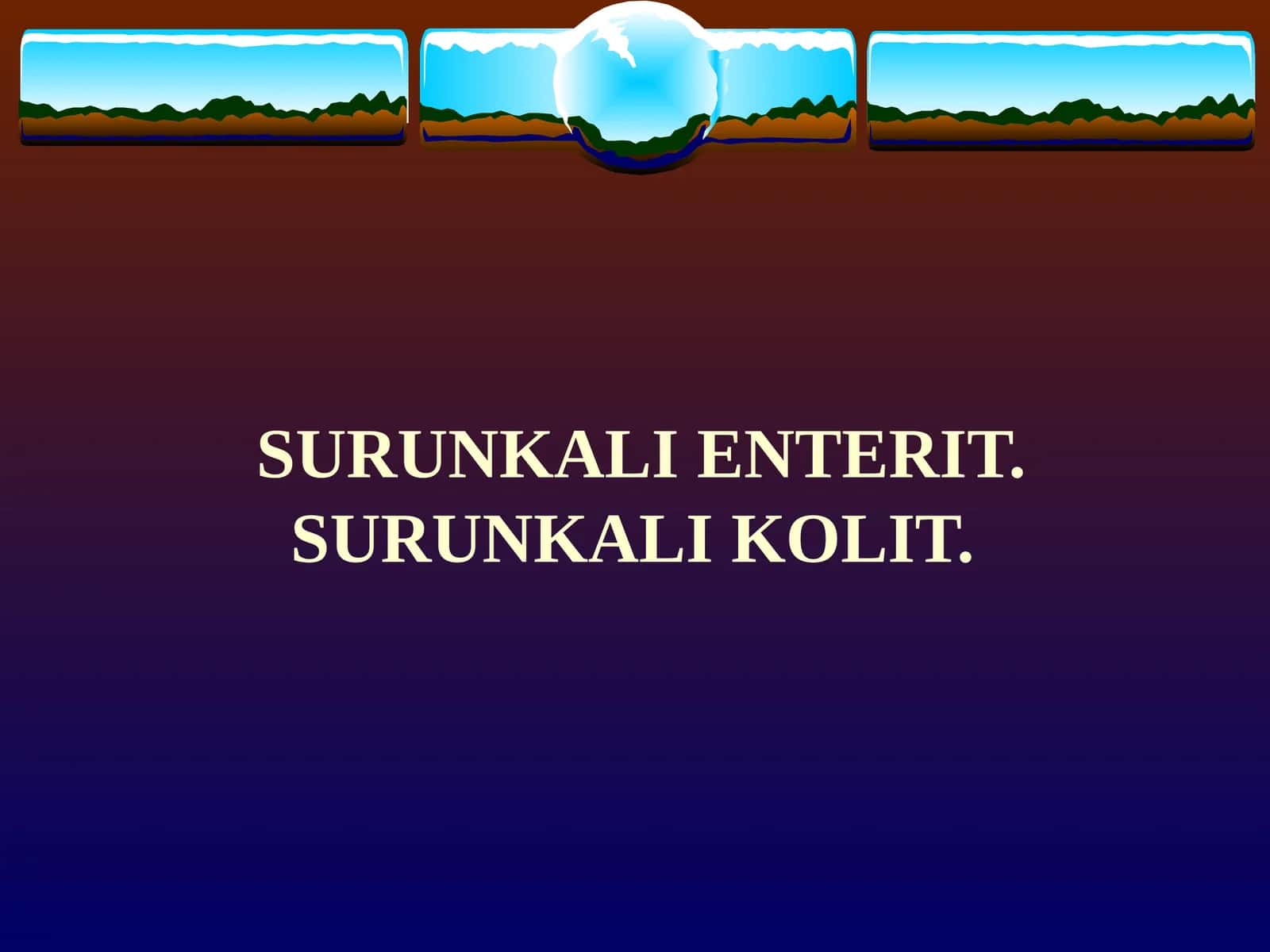 surunkali kolit