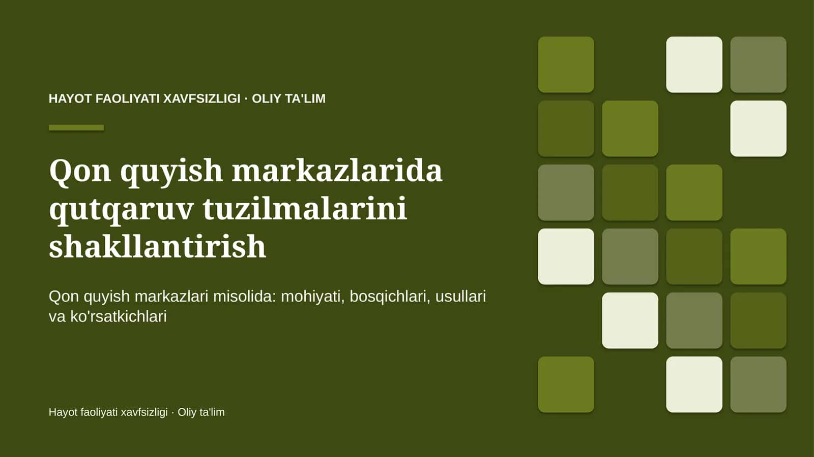 qon quyish markazlarida qutqaruv tuzilmalarini shakllantirish 5845