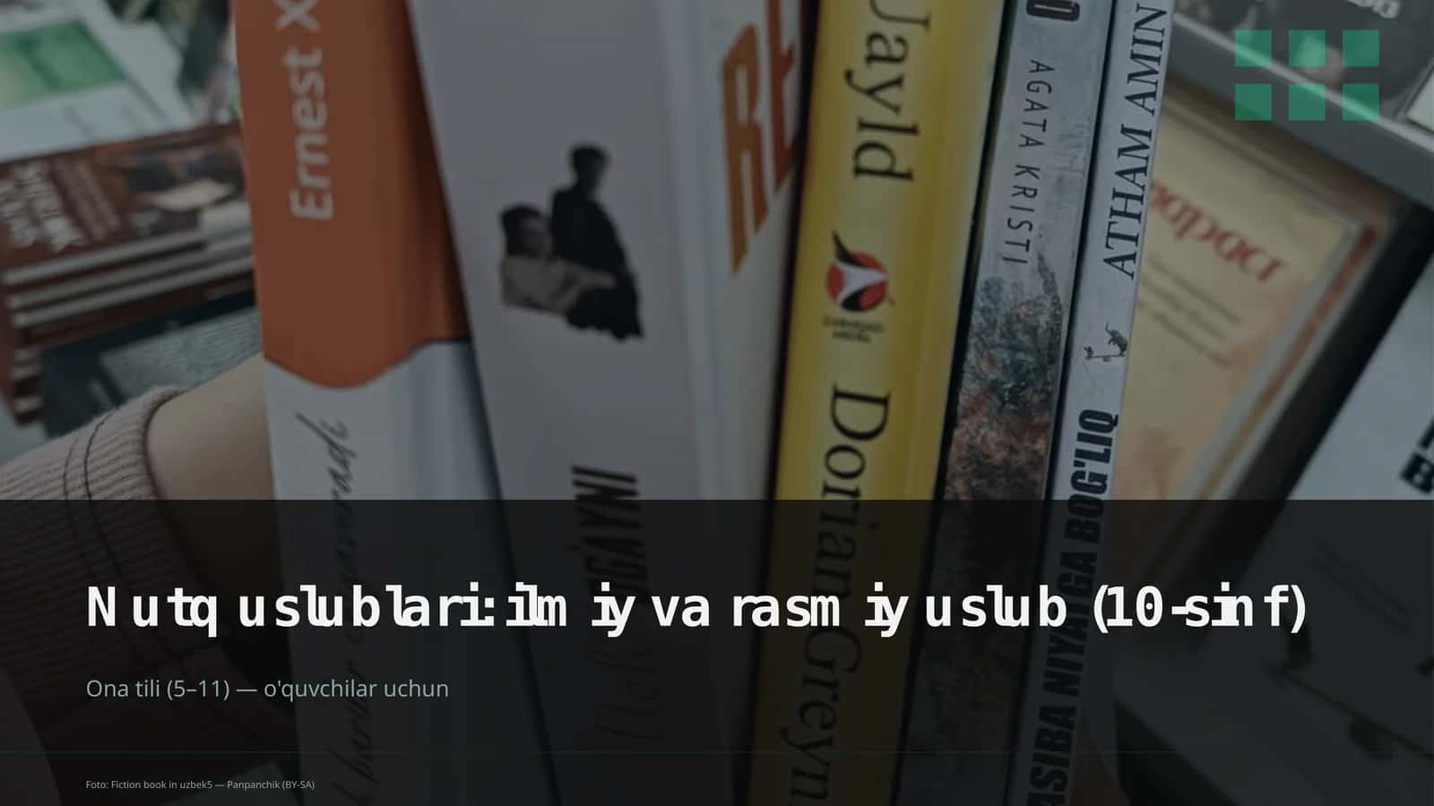 Nutq uslublari: ilmiy va rasmiy uslub