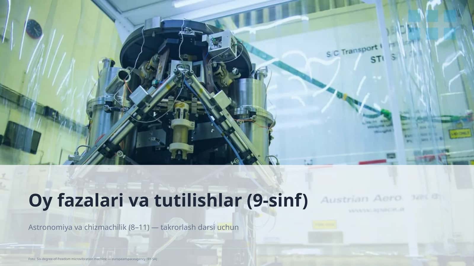 Oy fazalari va tutilishlar (9-sinf)