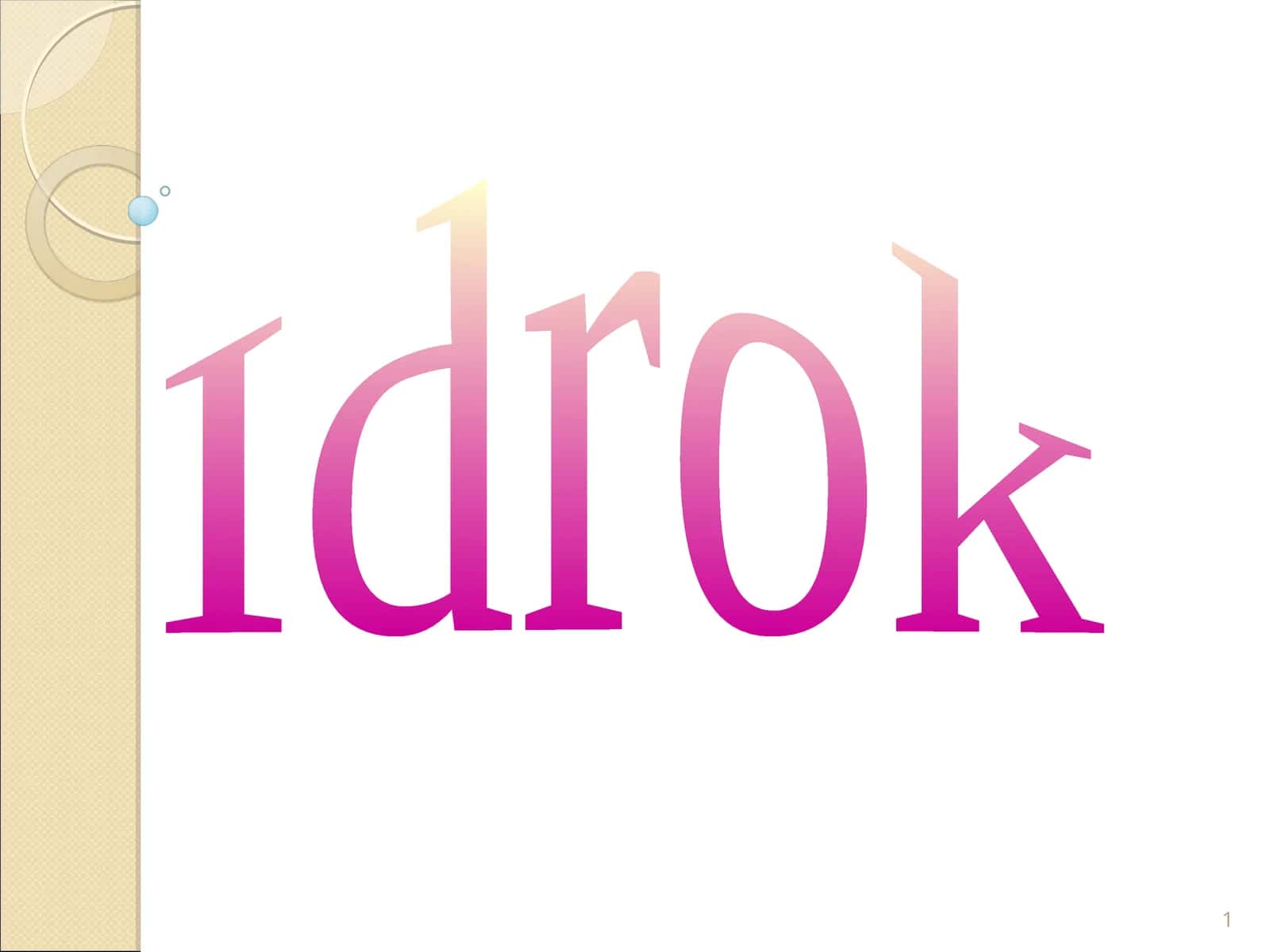 Idrok