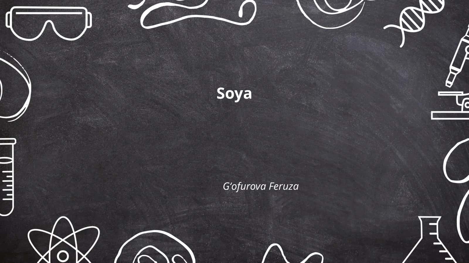 Soya yetishtirish