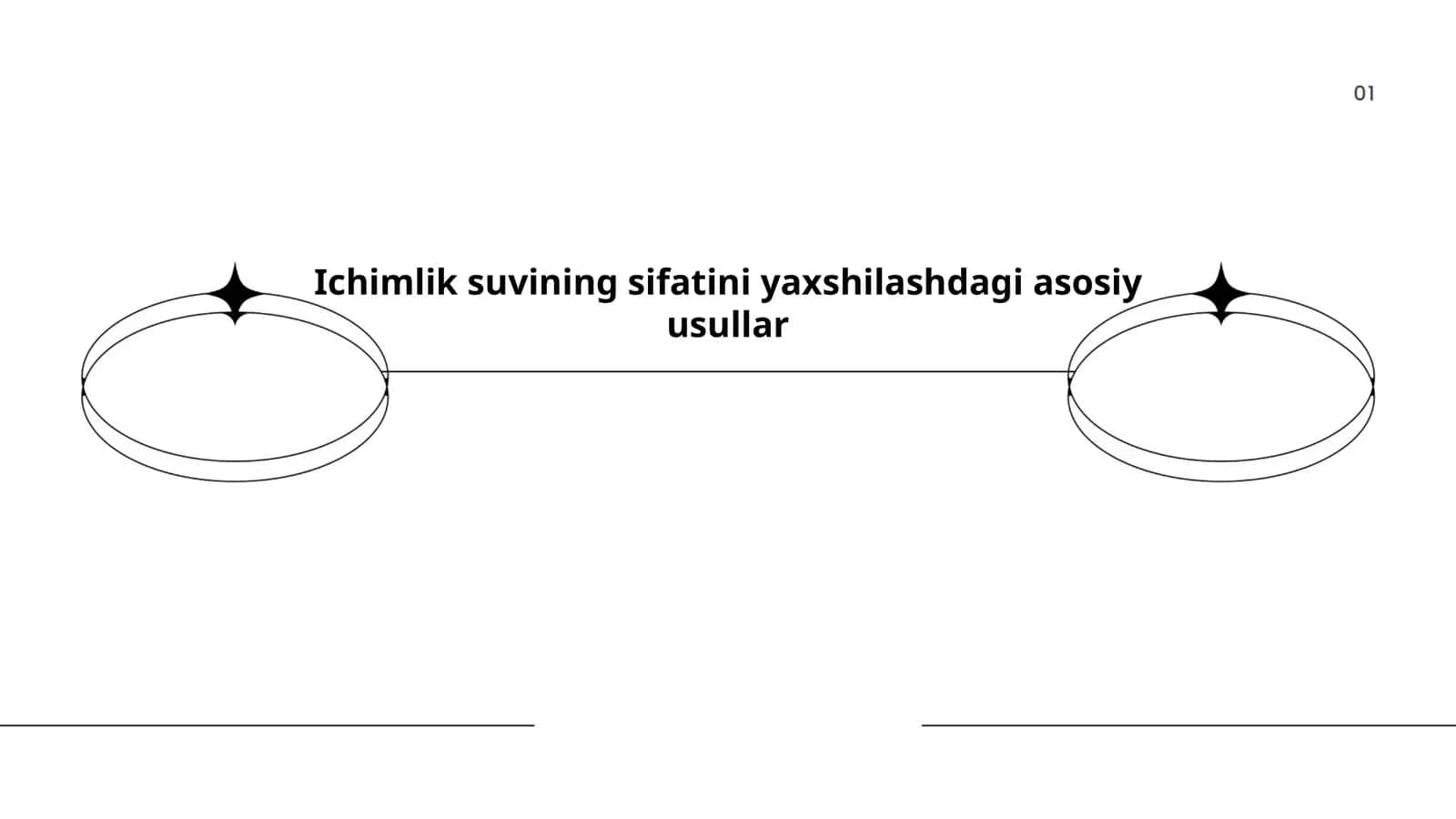 Ichimlik suvining sifatini yaxshilashdagi asosiy usullar