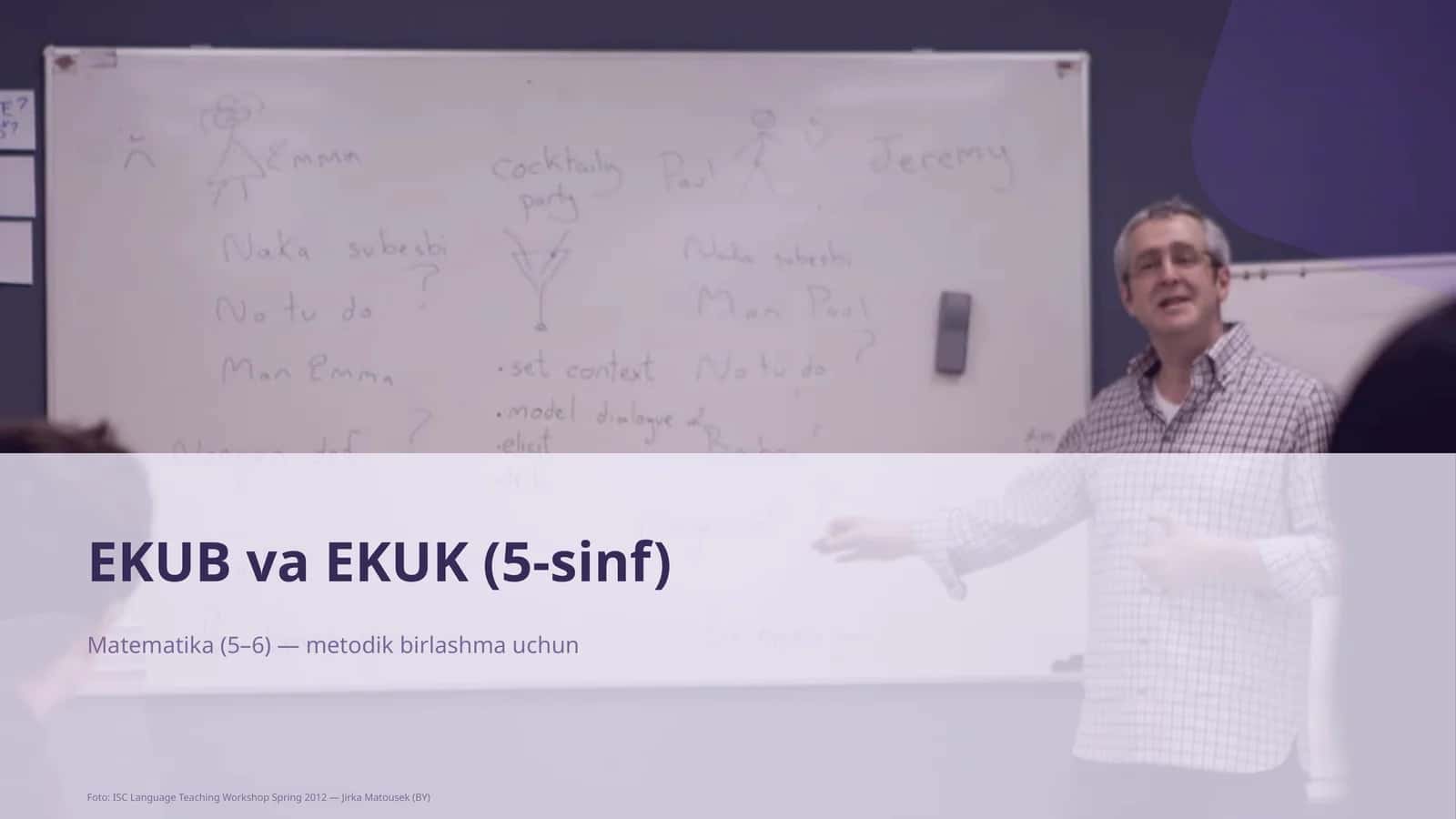 EKUB va EKUK (5-sinf)