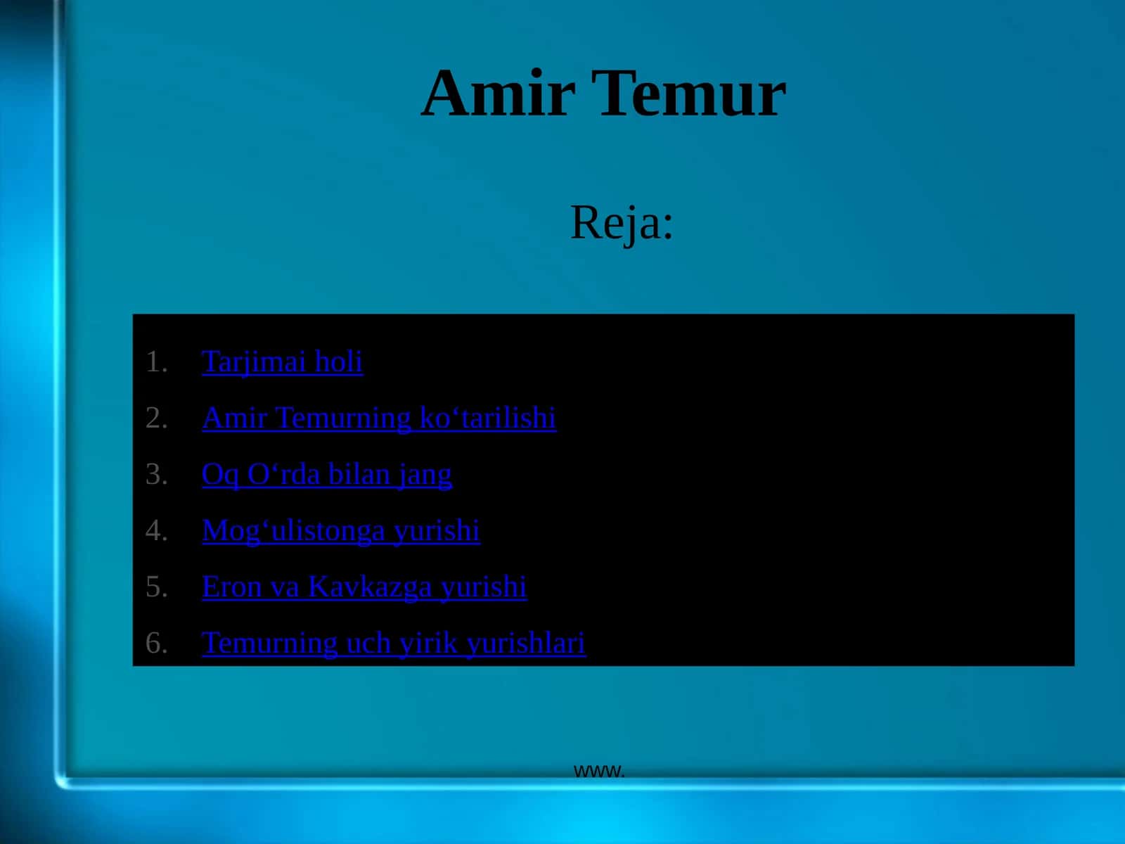 Amir Temur