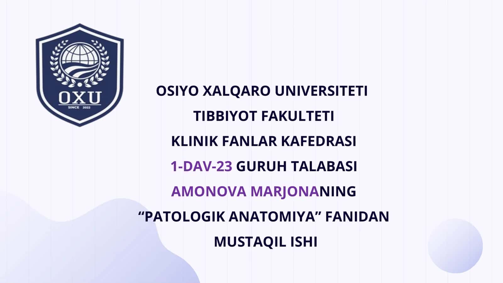o'lim haqida tushunchalar