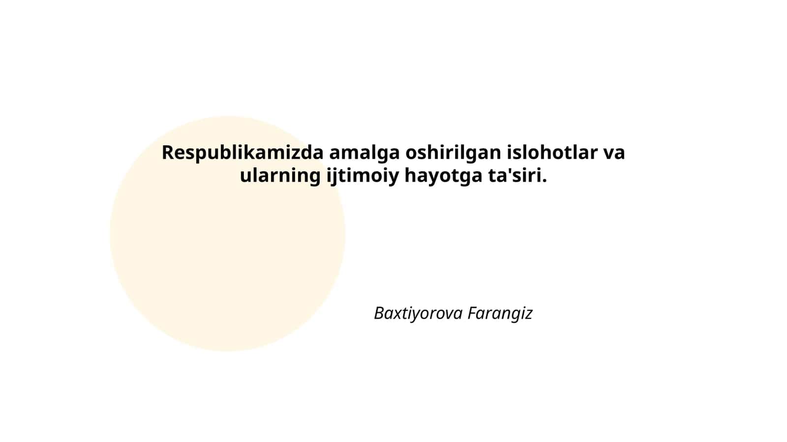 Ijtimoiy himoya tizimidagi o‘zgarishlar va uning ahamiyati