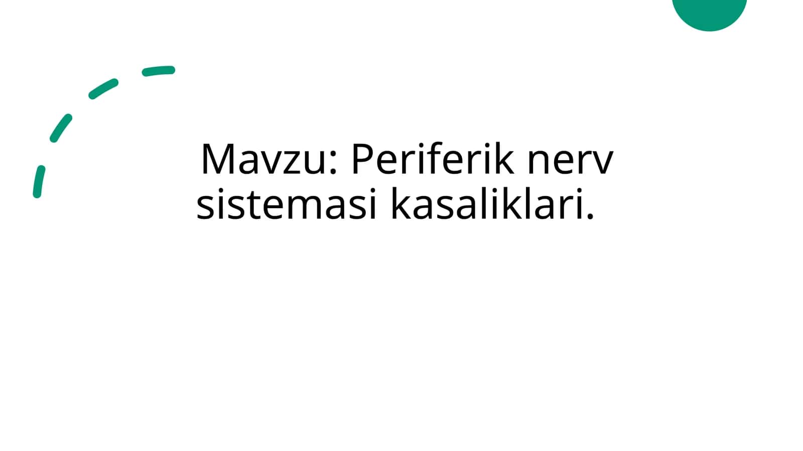 Periferik nerv tizimi