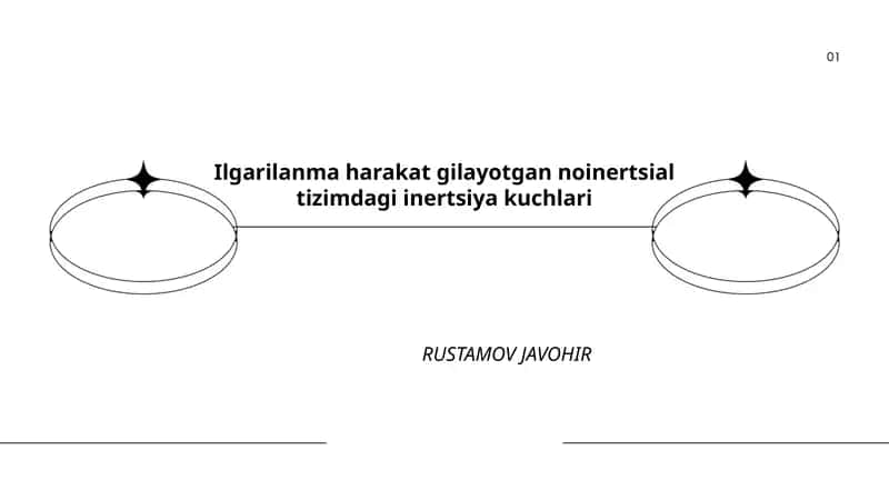 Noinertsial tizimlar nazariyasi
