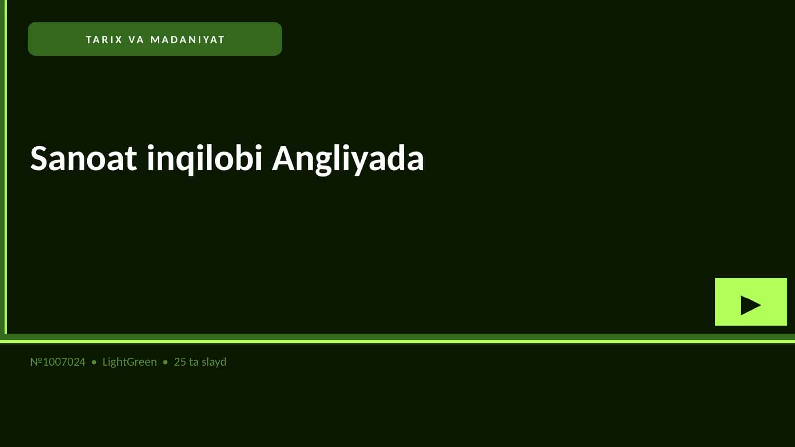 Sanoat inqilobi Angliyada