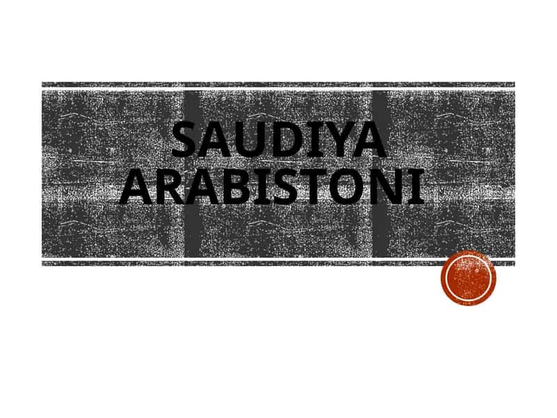Saudiya Arabistoni