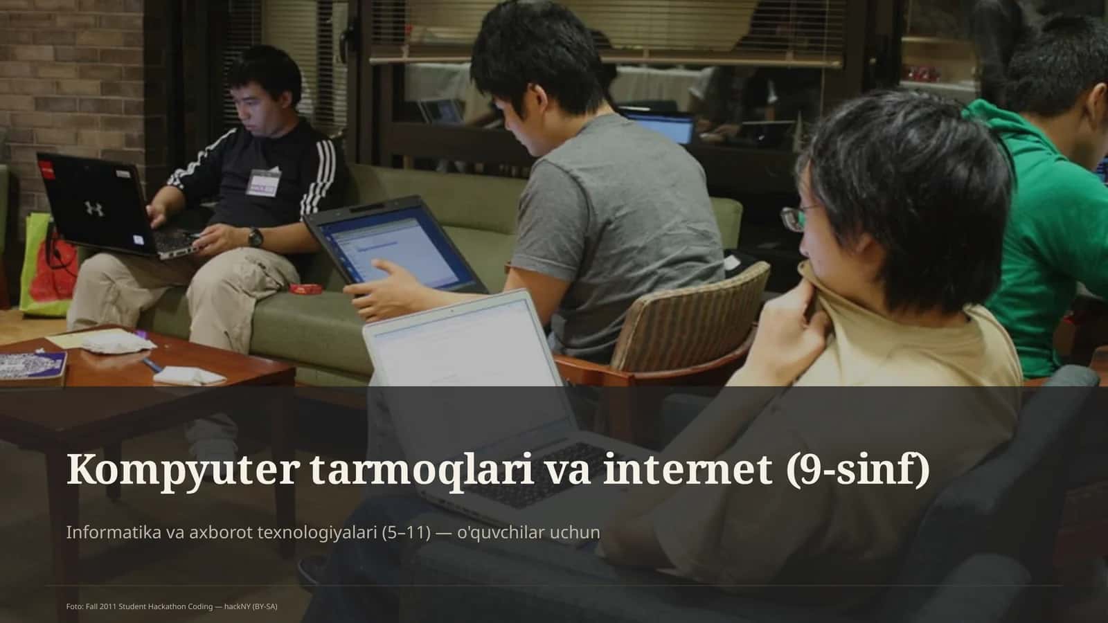 Kompyuter tarmoqlari va internet (9-sinf)