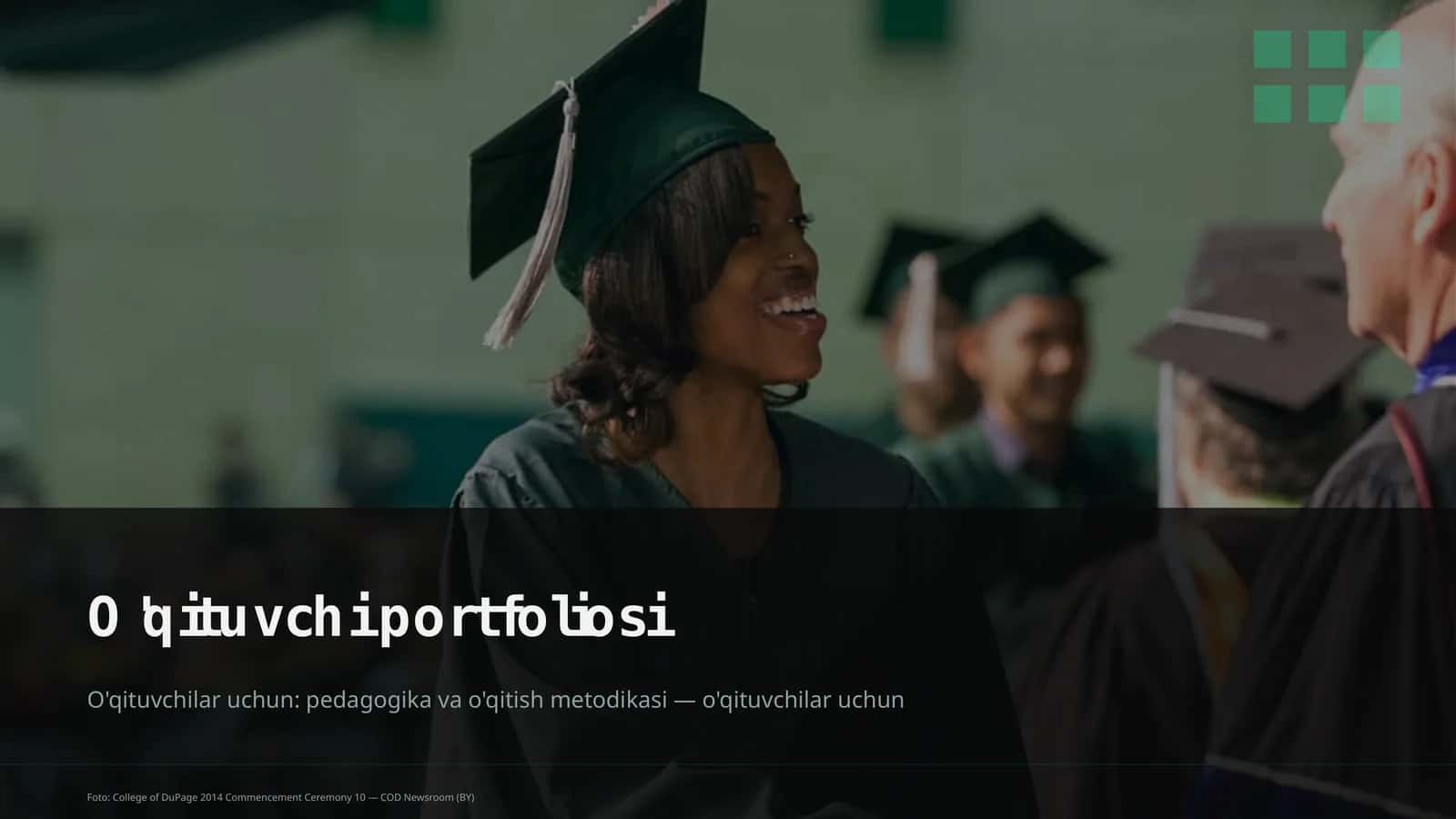 O'qituvchi portfoliosi
