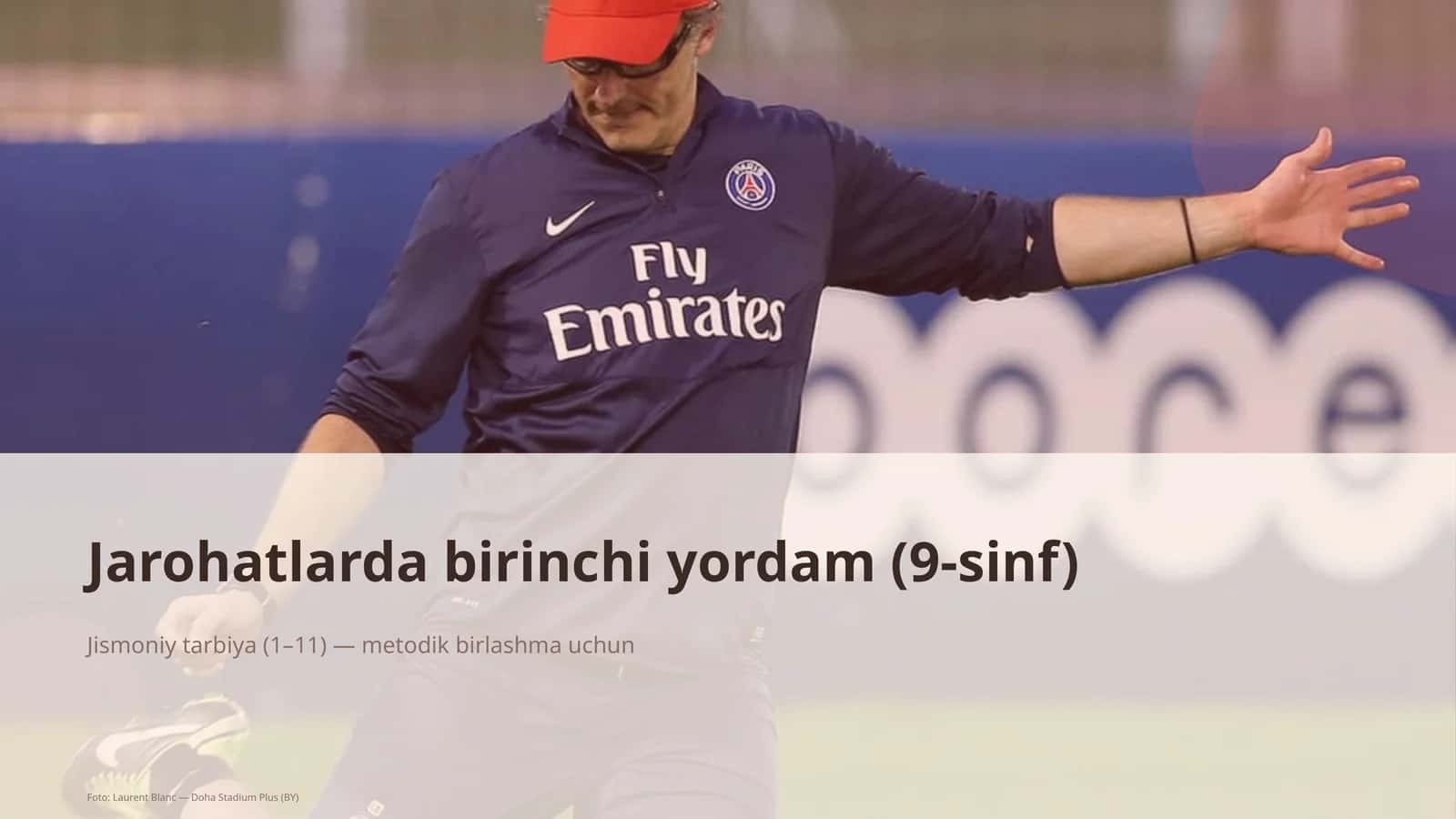 Jarohatlarda birinchi yordam (9-sinf)