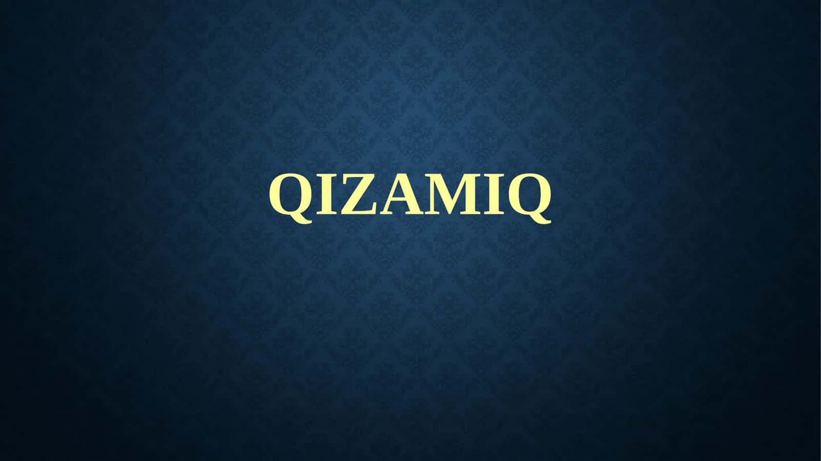 QIZAMIQ