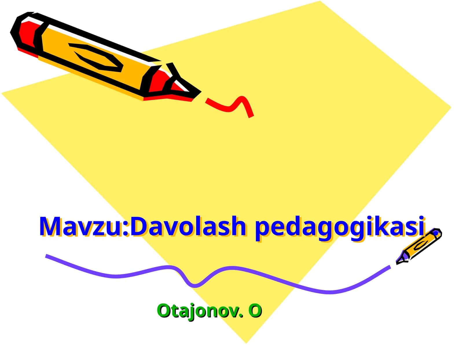 Davolash Pedagogikasi