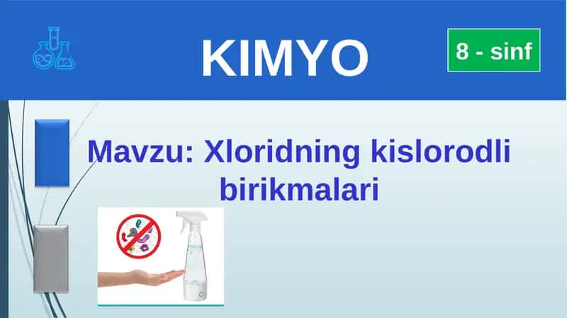 Xloridning kislorodli birikmalari
