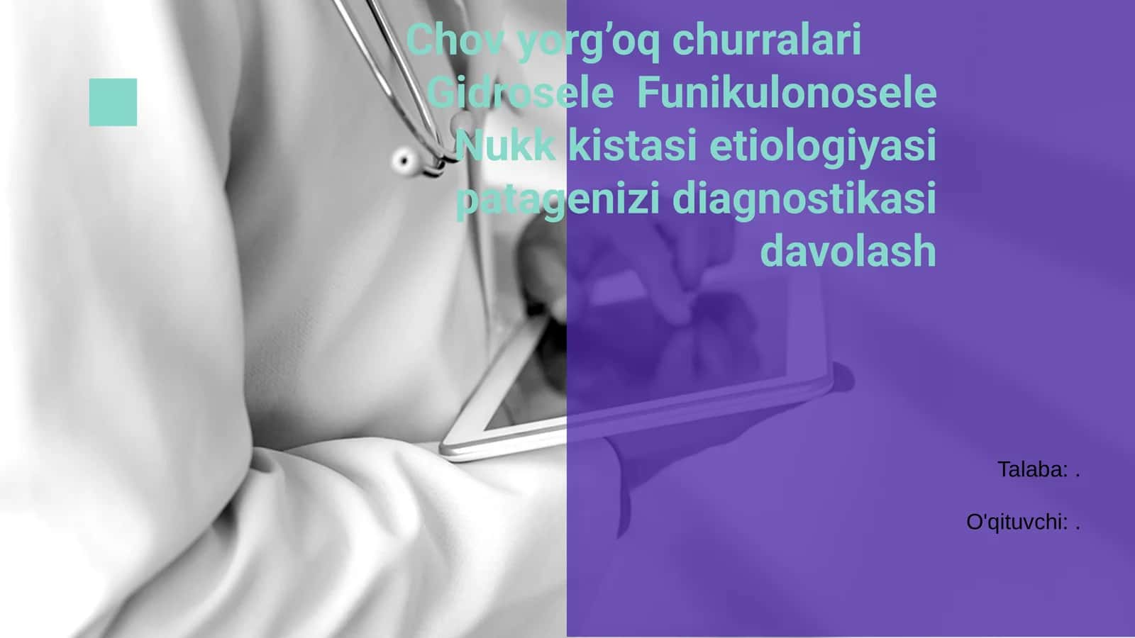 Chov yorg’oq churralari