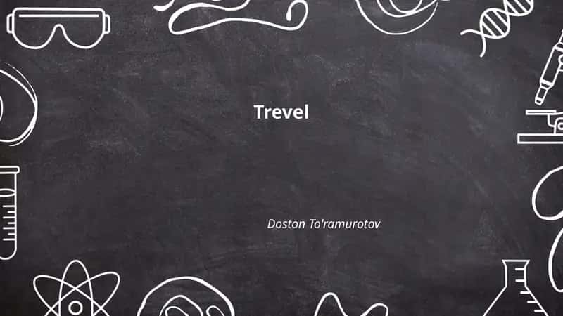 Trevel Planning and Itineraries