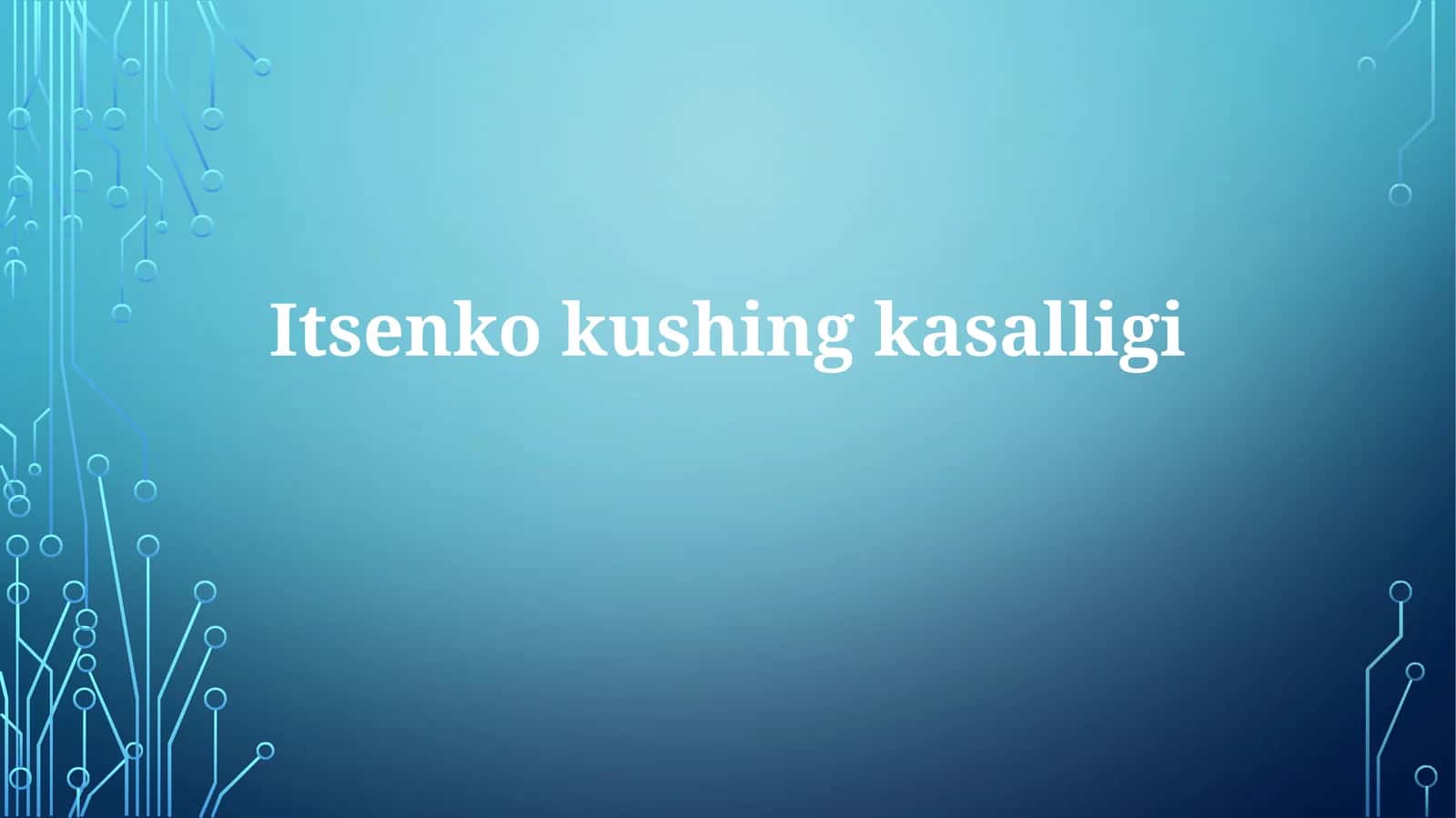 Itsenkokushingkasalligi