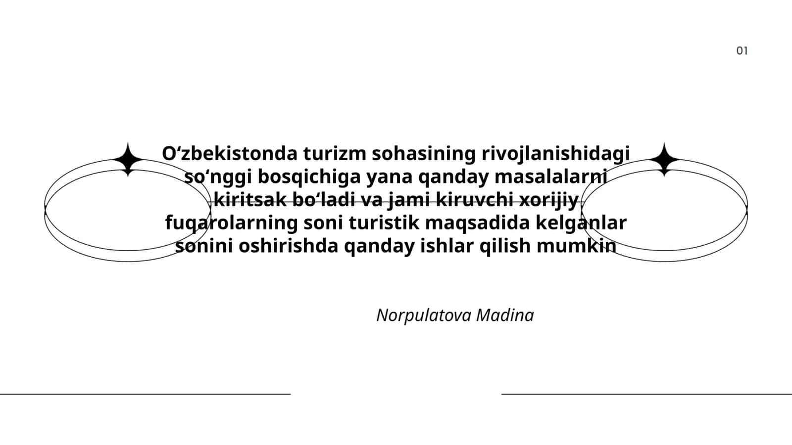 Oʻzbekiston turizm sohasida rivojlanish