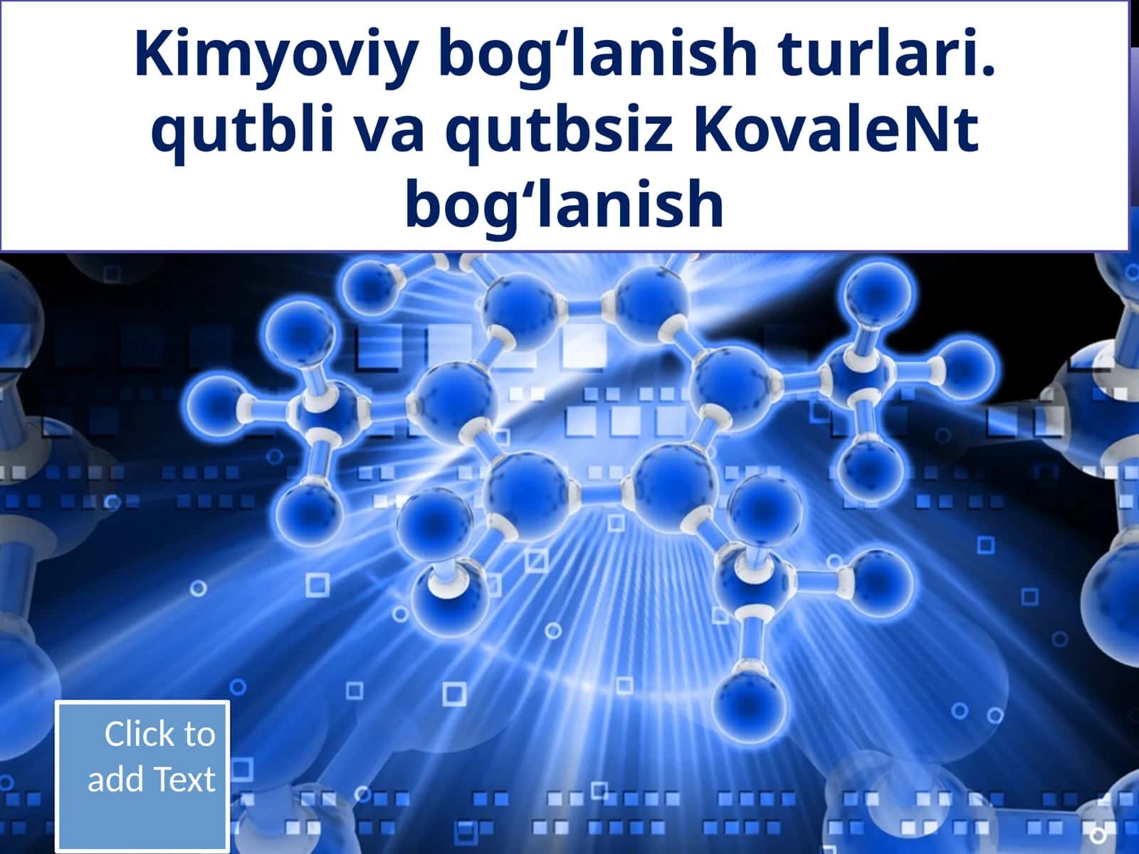 Kimyoviy bog‘lanishturlari