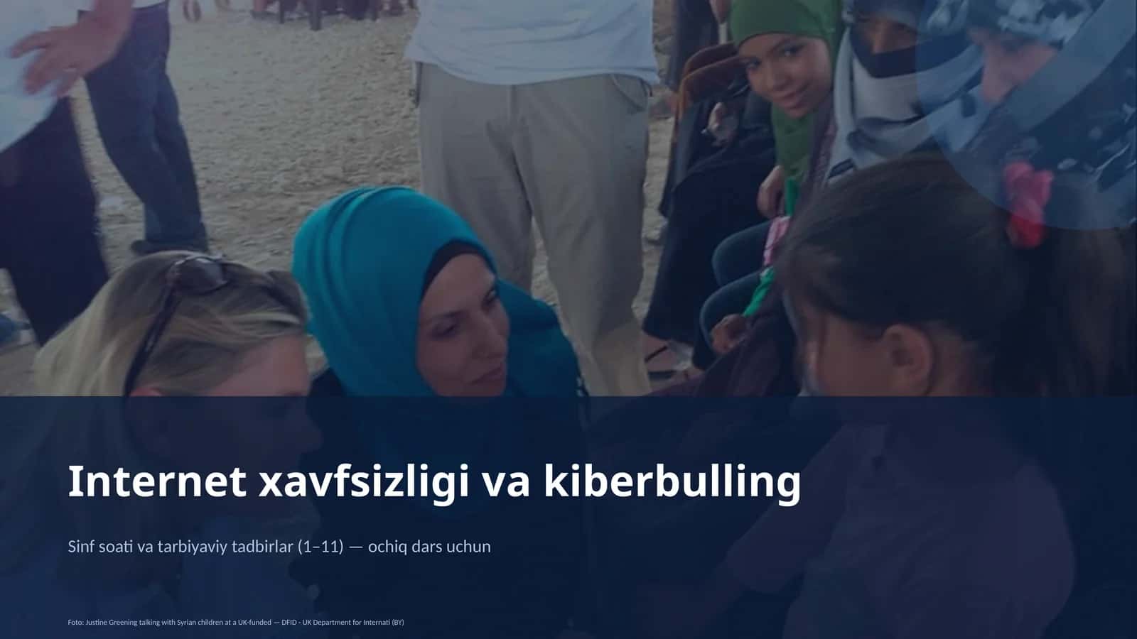 Internet xavfsizligi va kiberbulling