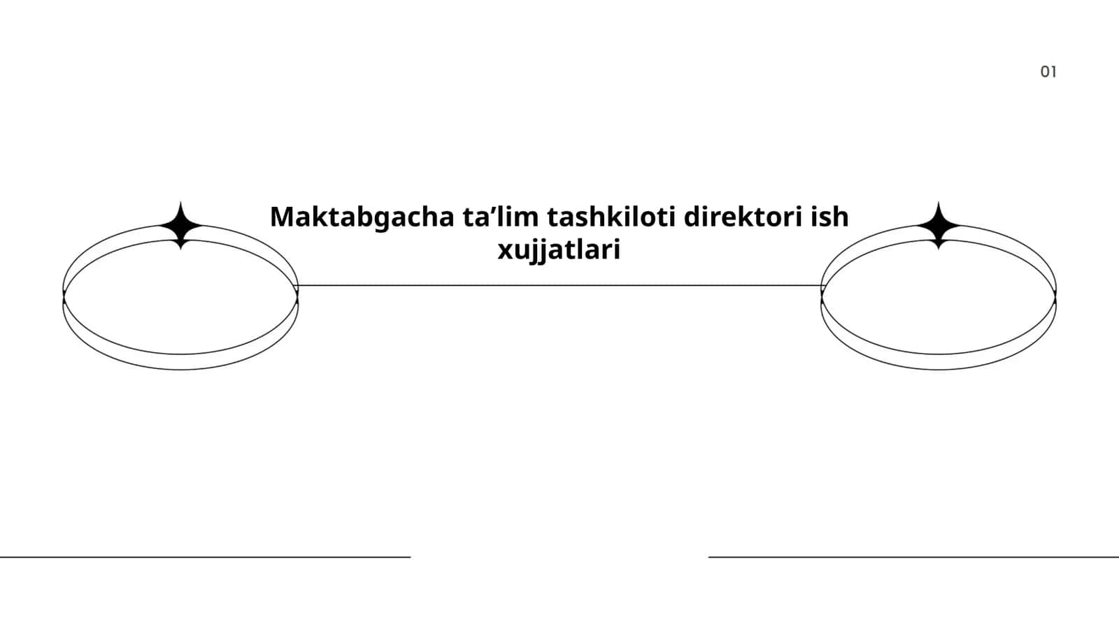 Maktabgacha taʼlim tashkiloti direktori ish xujjatlari