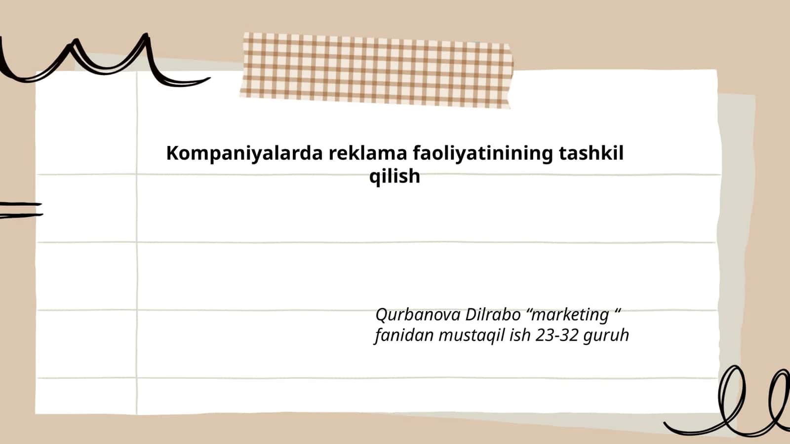 Reklama strategiyasi