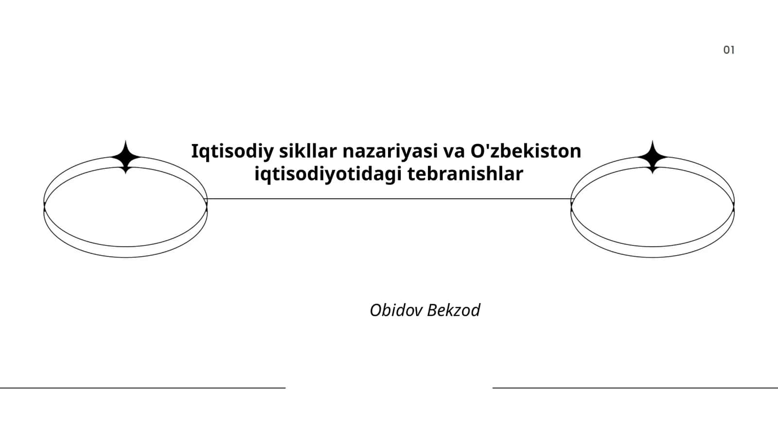 Iqtisodiy sikllar nazariyasi va O'zbekiston iqtisodiyotidagi tebranishlar