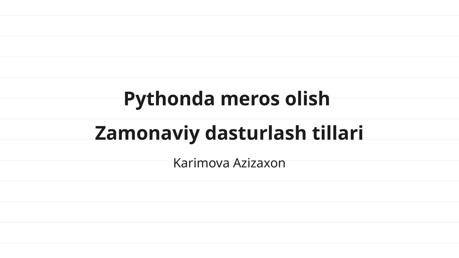 Meros olish