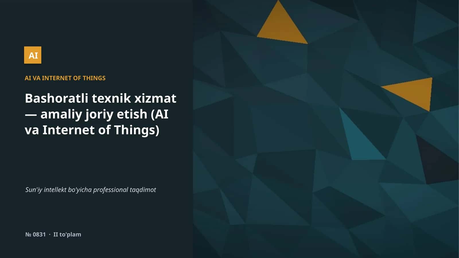 AI VA INTERNET OF THINGS