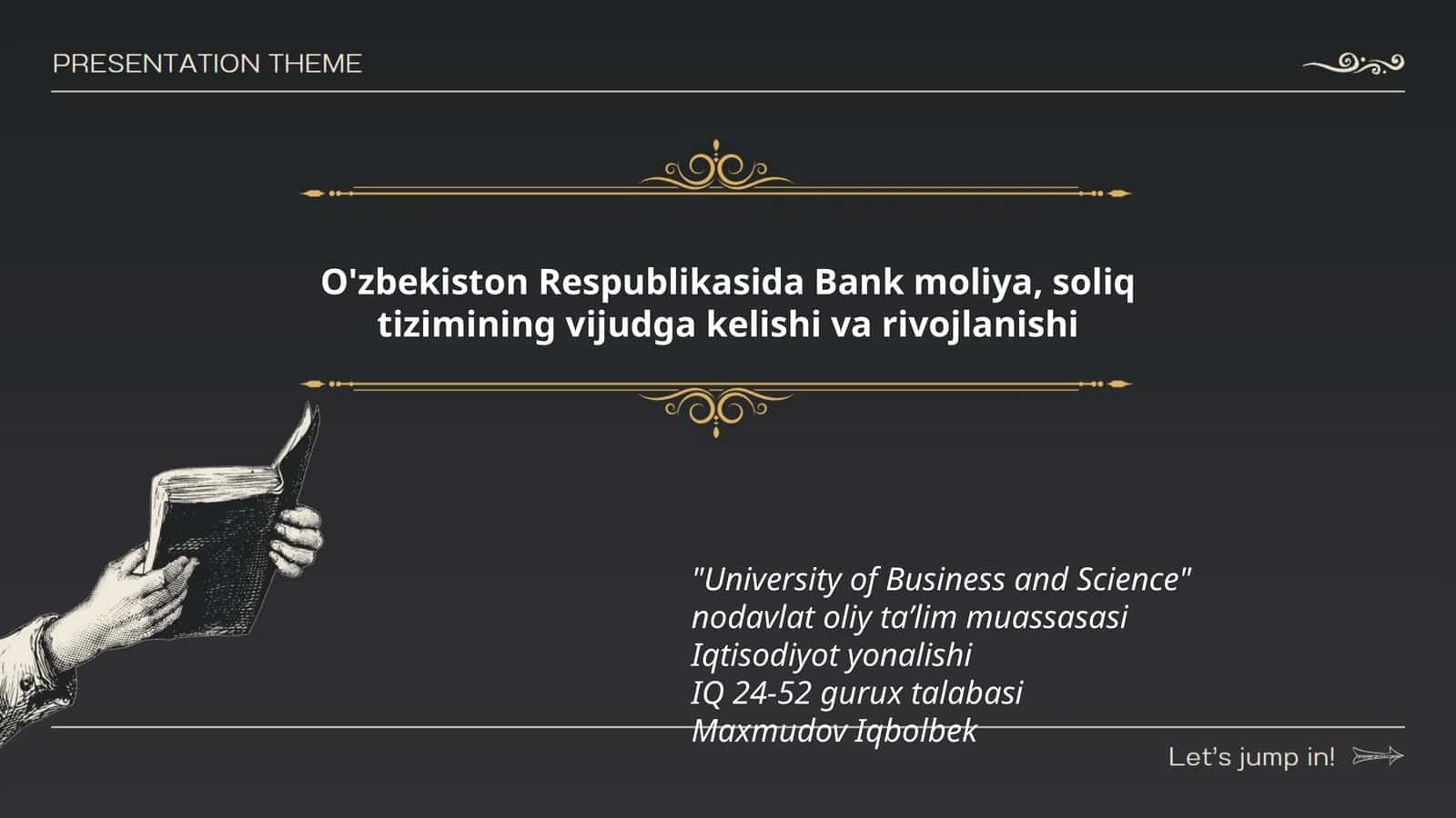 University of Business and Science