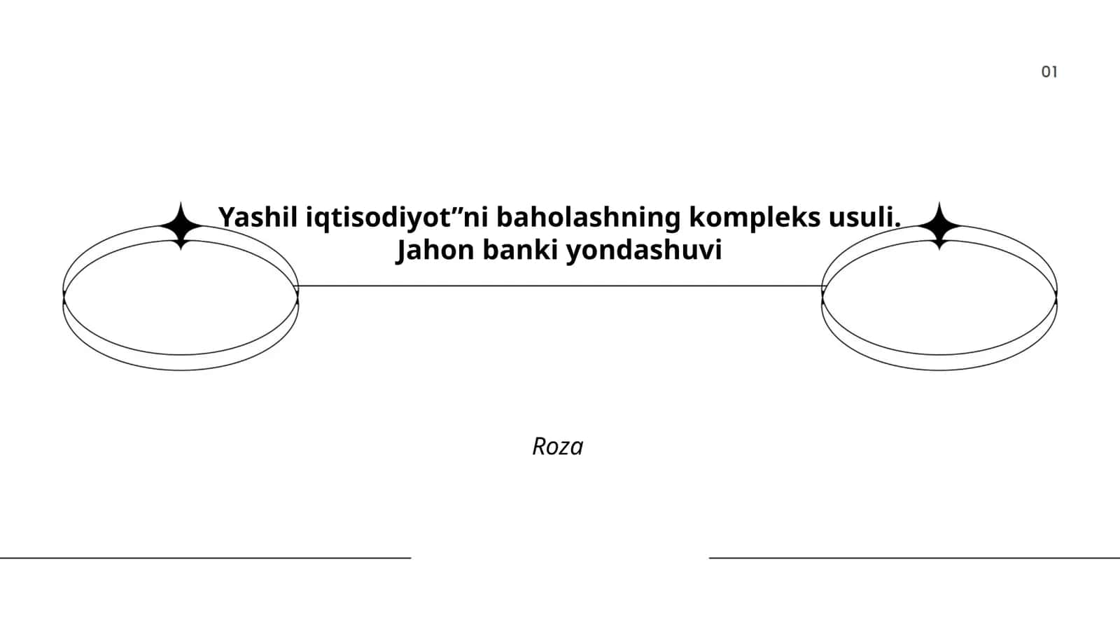 Yashil iqtisodiyotni baholashning kompleks usuli