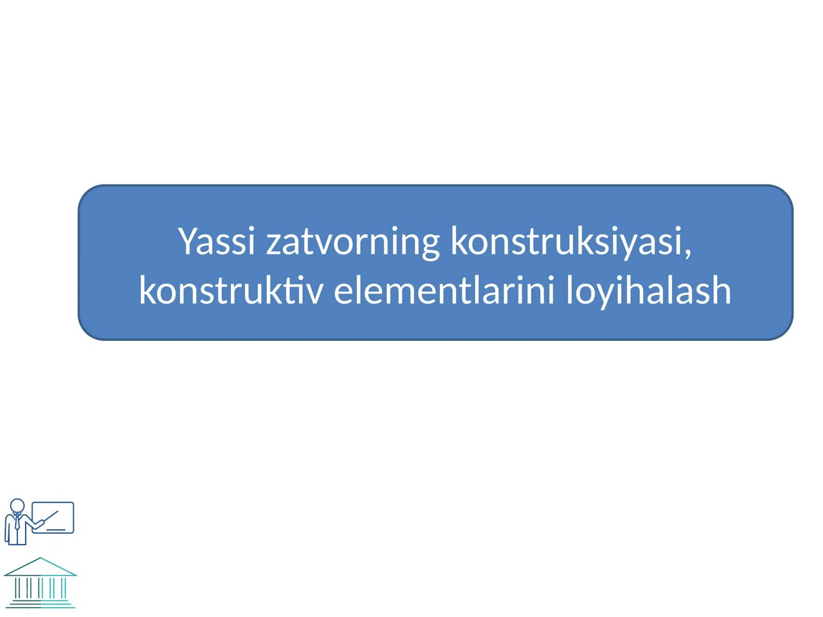 Yassizatvorni konstruksiyasi