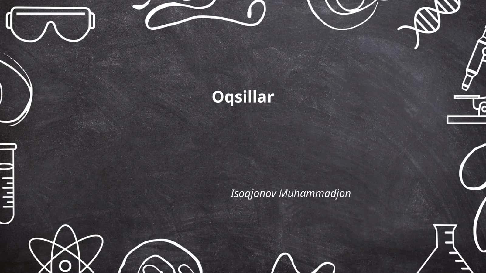 Oqsillar